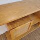 Console meuble en bois vintage des années 70
