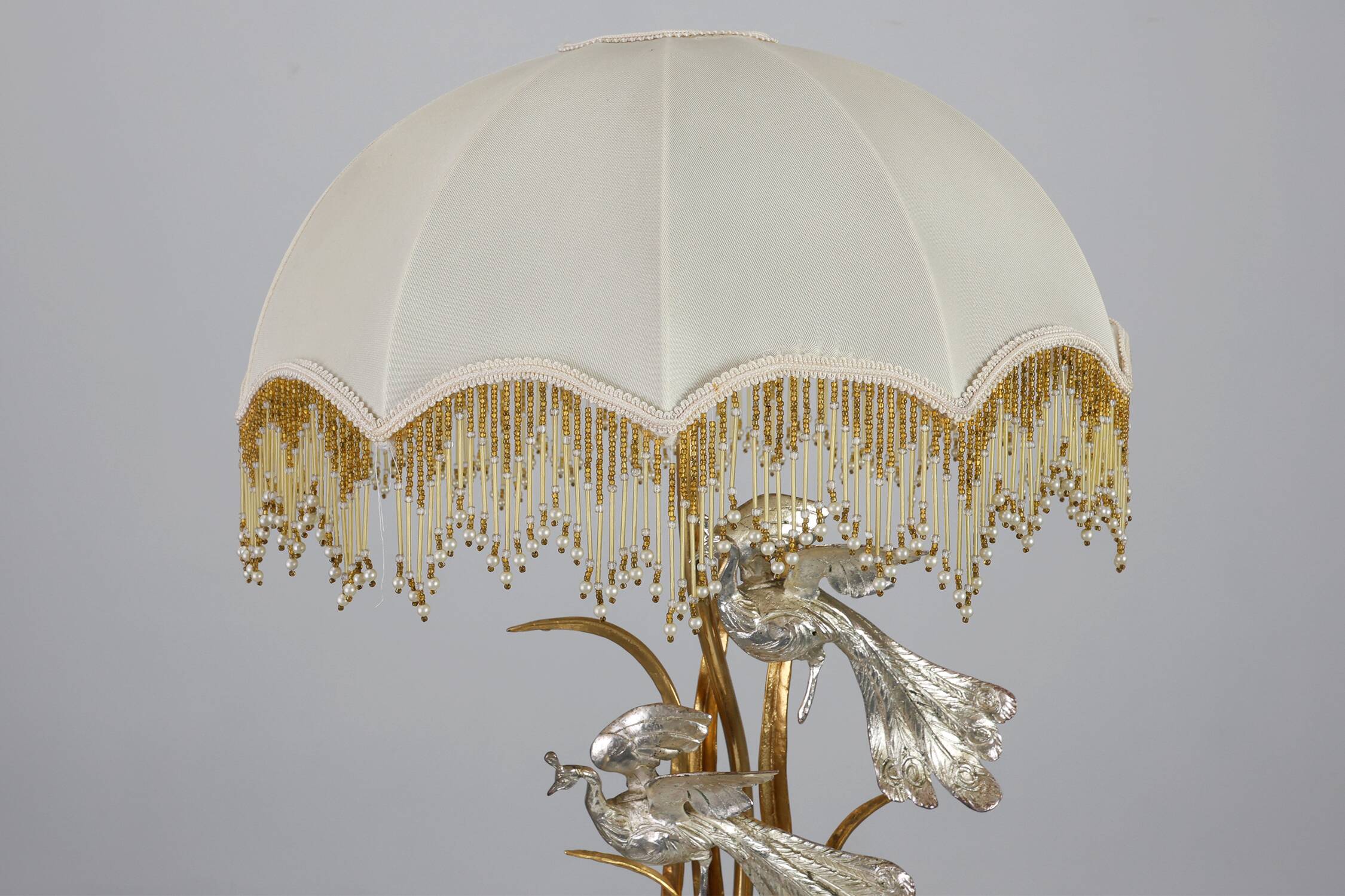 Lampe de table de style régence théâtrale d'Hollywood par Galeotti, Italie, années 1970.