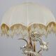 Lampe de table de style régence théâtrale d'Hollywood par Galeotti, Italie, années 1970.