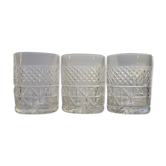 Set de 3 verres à whisky