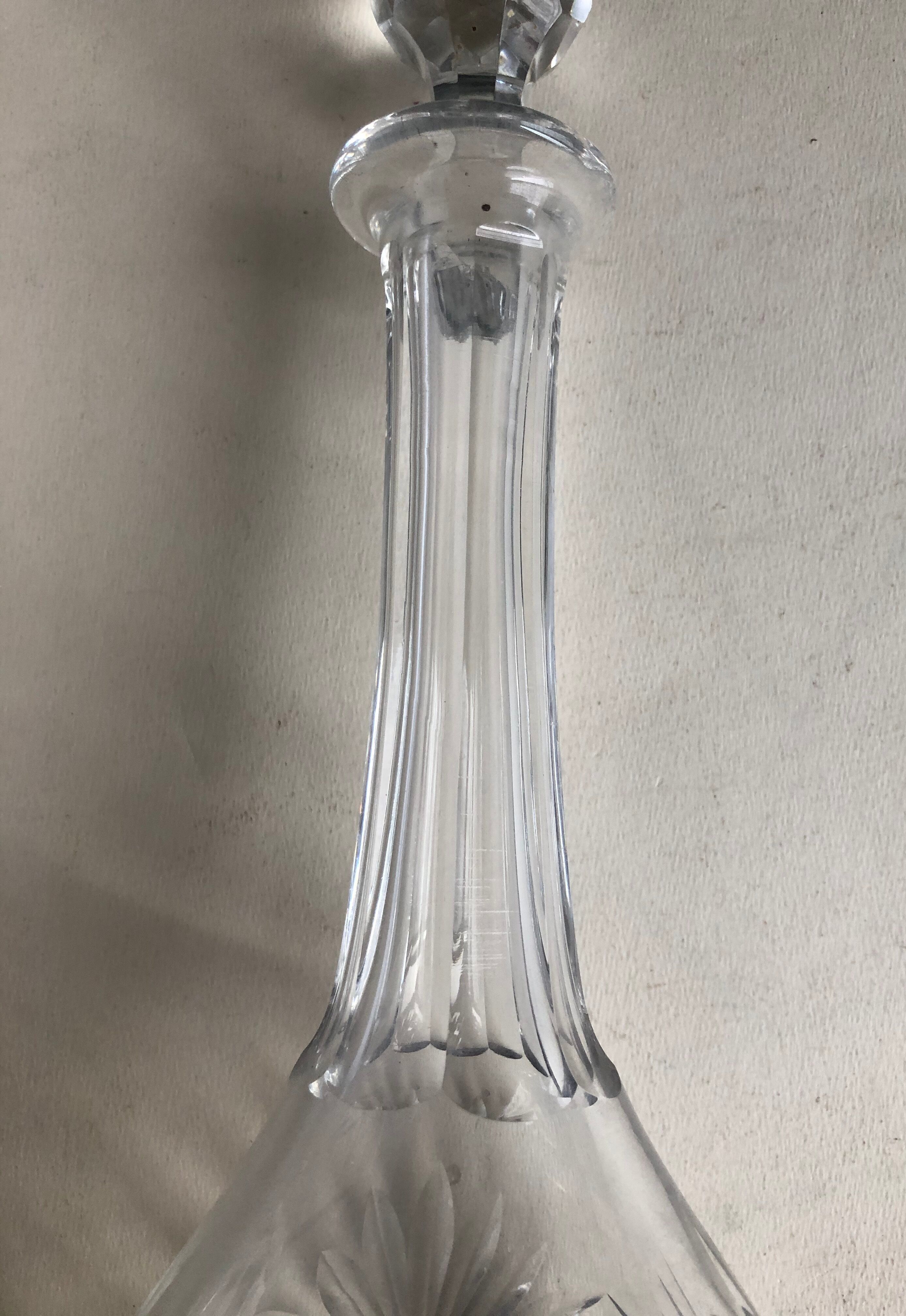 St. Louis Crystal Carafe Chantilly Model