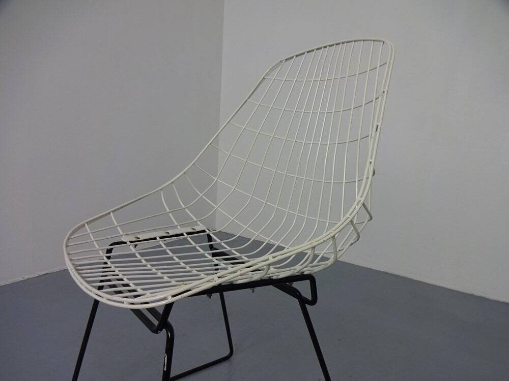 Wire Side Chair by Cees Braakman for Pastoe, 1950s