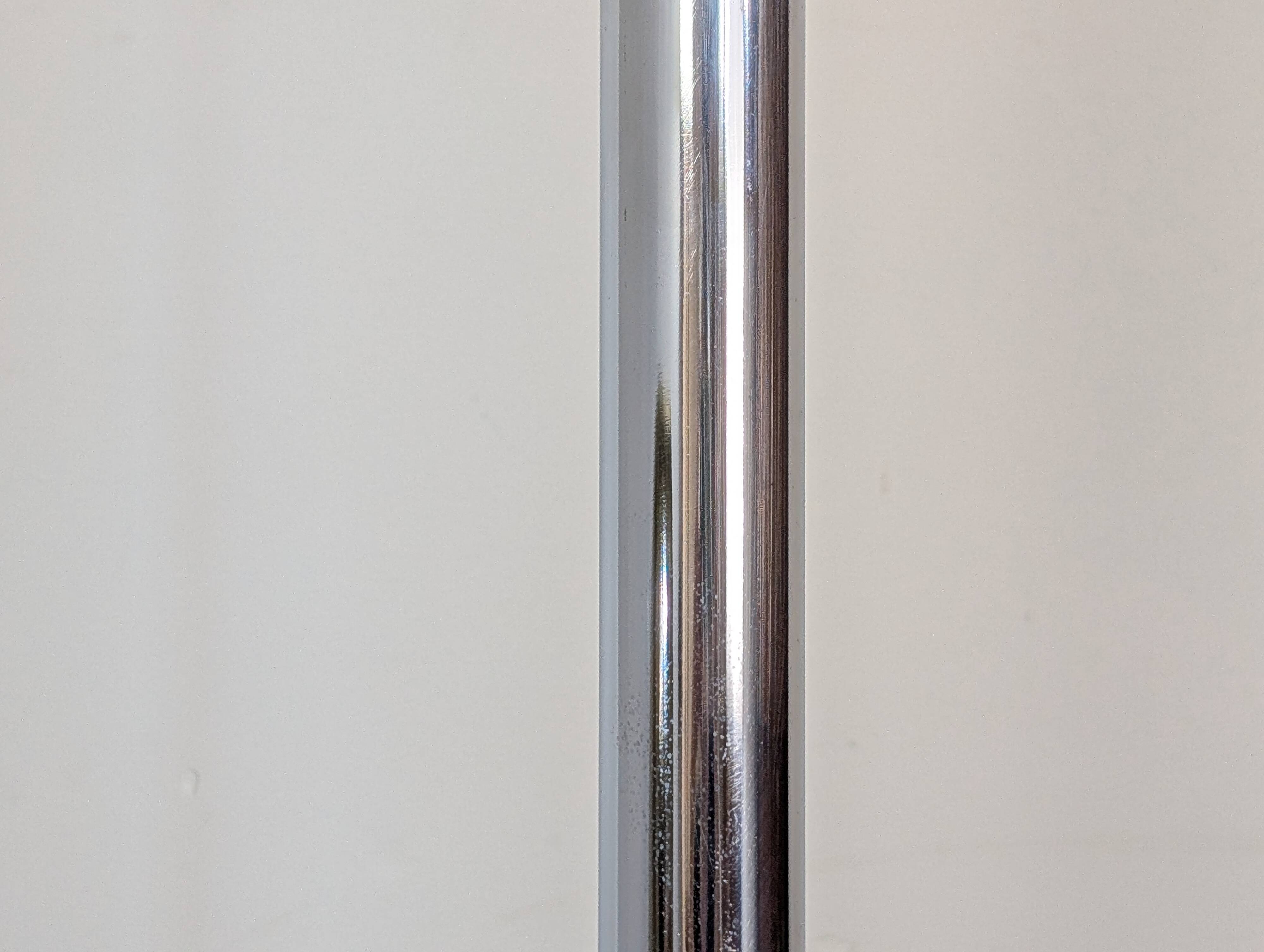 Chrome parrot coat rack