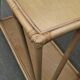 Vintage rattan lacquered console