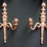 Pair of wall lamps