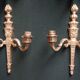 Paire d'appliques murales