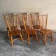 Ensemble de 6 chaises De Ster Gelderland (années 1960)