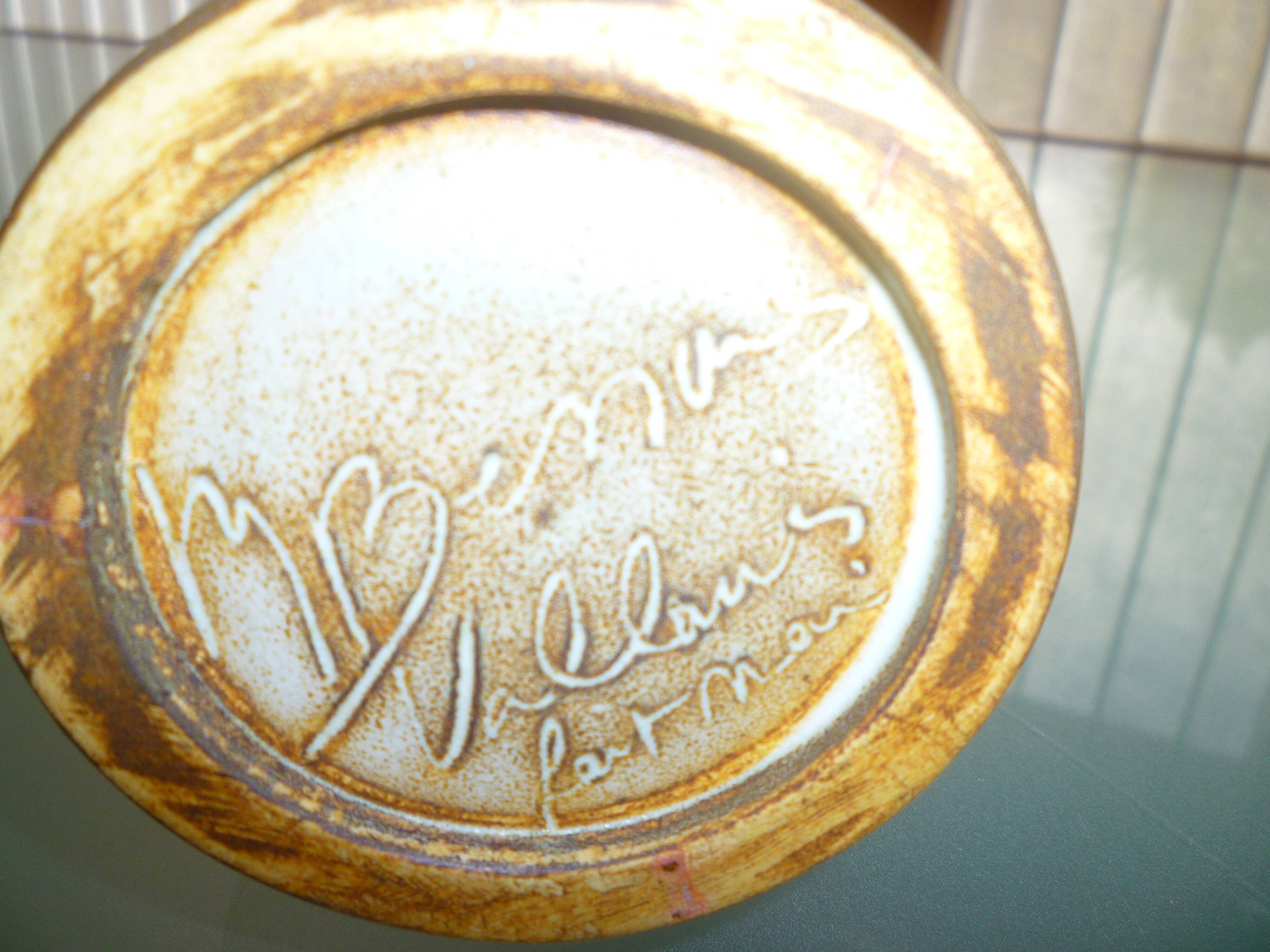 Vallauris ceramic liquor service