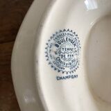 Choisy le roi "Champigny" iron clay sauceboats