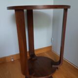 Art Deco tripod console pedestal table