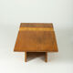 Table basse en chêne massif 1960