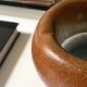 Glass trinket tray, Master glassmaker Werner Manesse, design 1970
