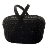 Small old Bussan style wicker basket