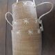 3 paniers suspendus en osier artisanat