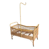 Lit en osier pour enfant