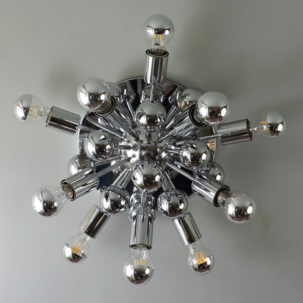 Goffredo Reggiani sconce sputnik, Italy 1970