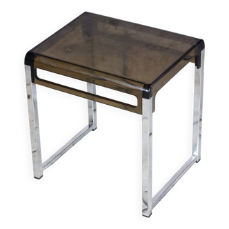 Table d'appoint plexiglas  1970
