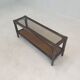 Italian Bamboo and Rattan Coffee Table, 1980s