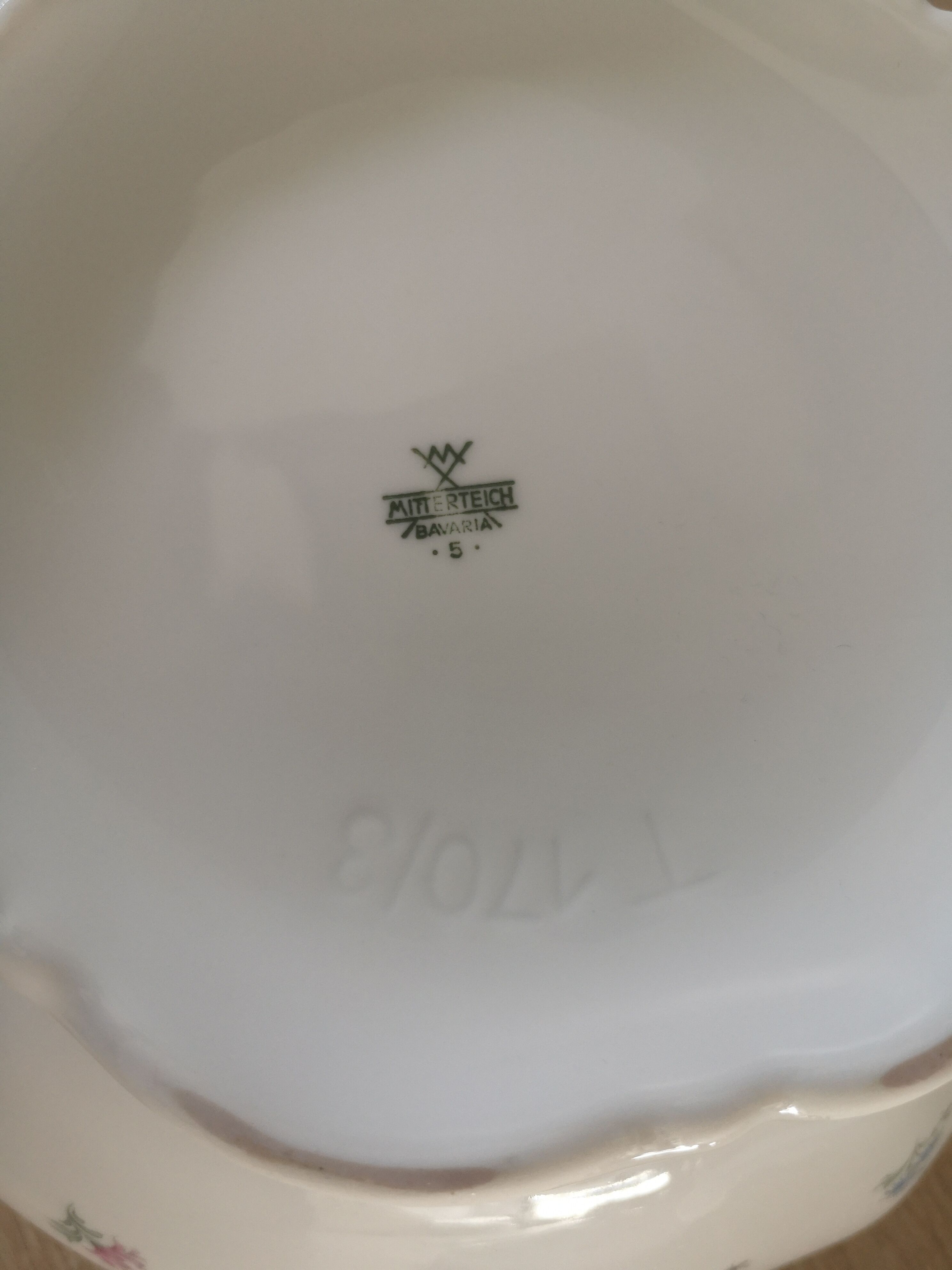 Bavarian porcelain tureen