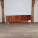 Midcentury Modern Sideboard With Chrome Legs, 1970s