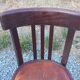 Set de 5 chaises de bistrot anciennes