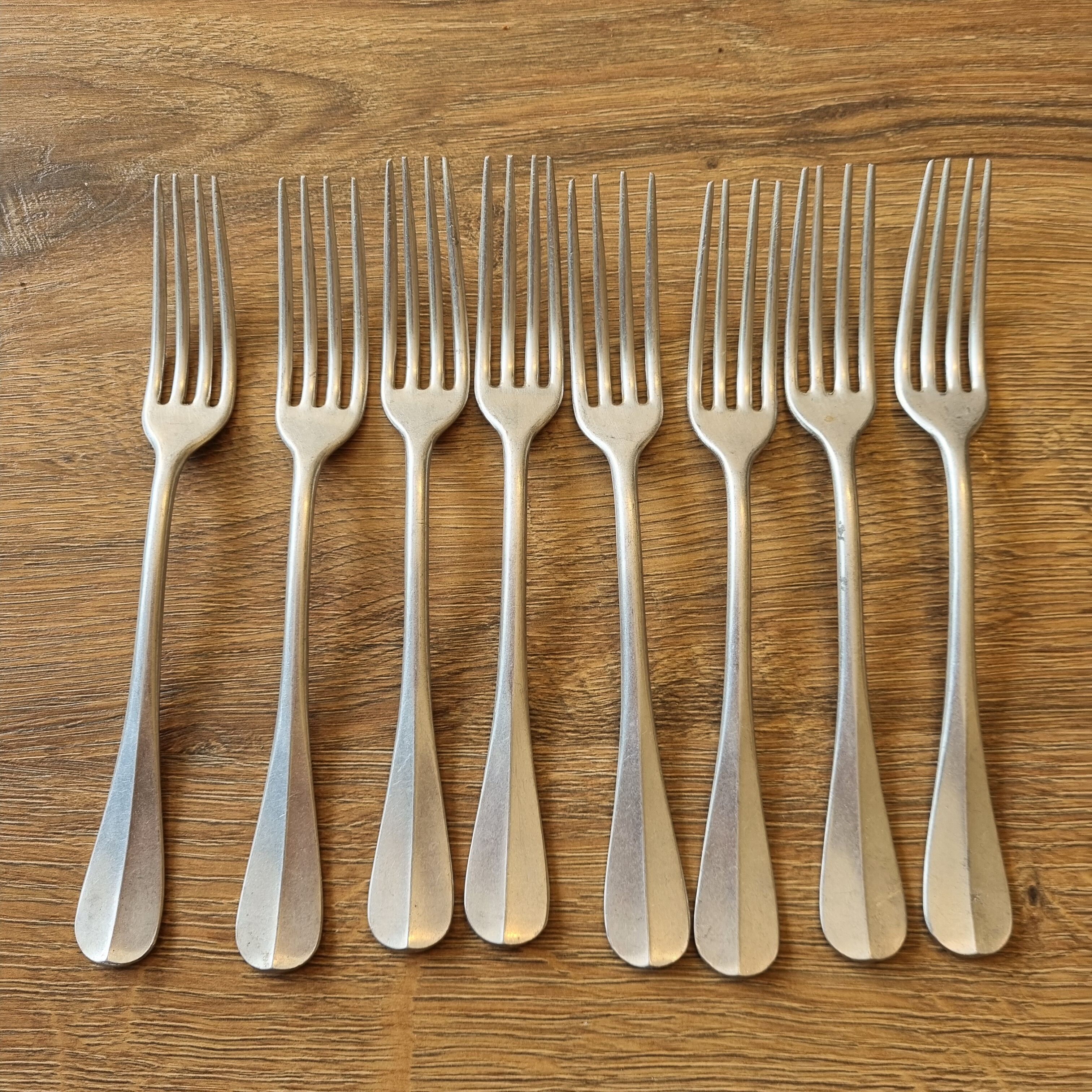 Couverts en aluminium milieu XIXEME