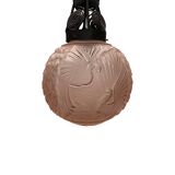 Frans Art Deco Hanglamp Van Muller Freres Luneville, 1930s