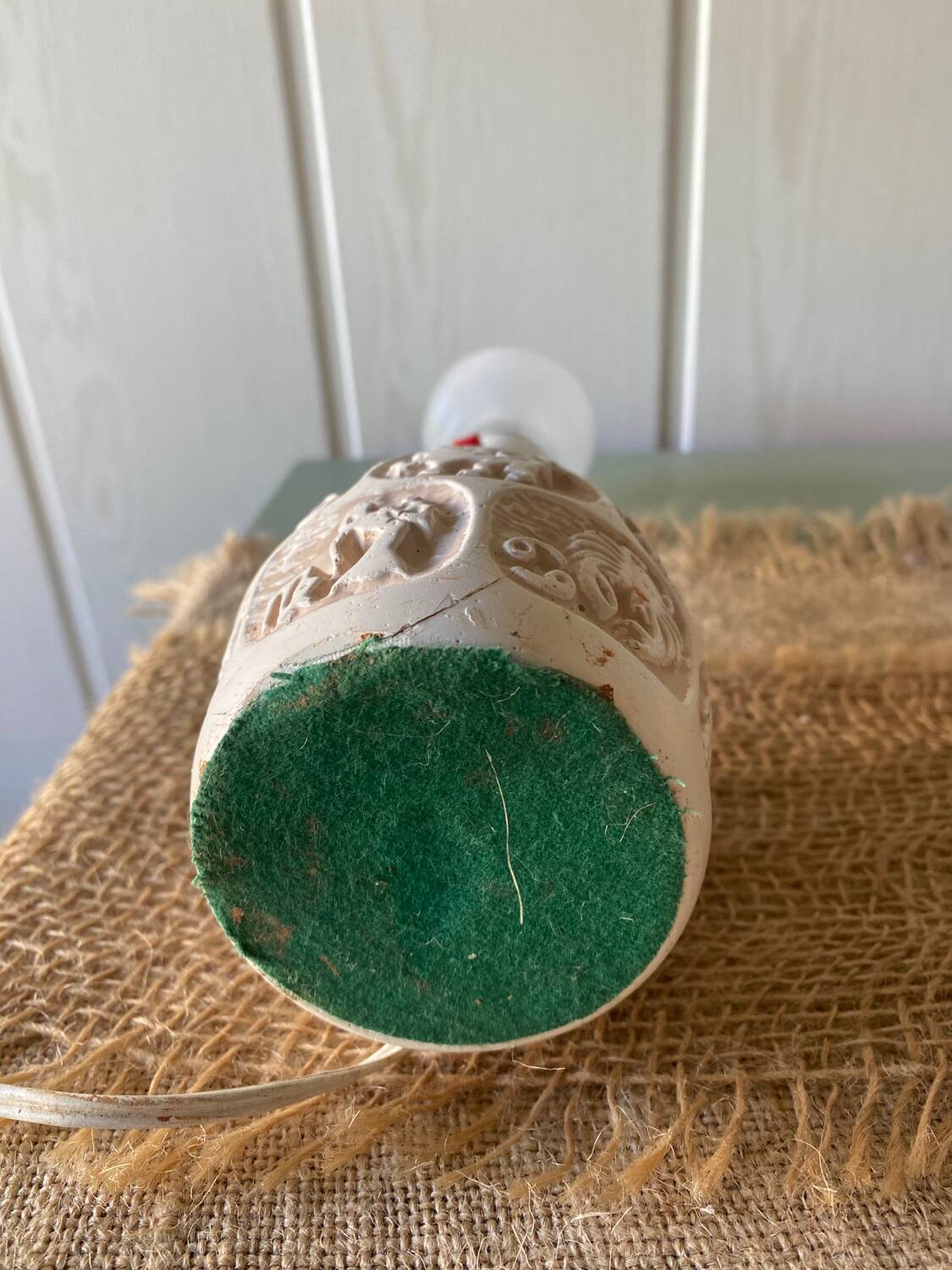 Tremaen pottery lamp base 70s Scandinavian