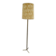 Vintage 70s bronze imitation bamboo floor lamp
