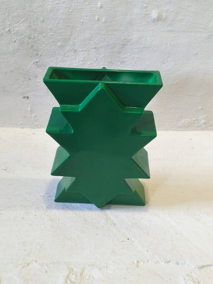 Vase en céramique de style Memphis « Ilios » par Florio Keramia, années 1990