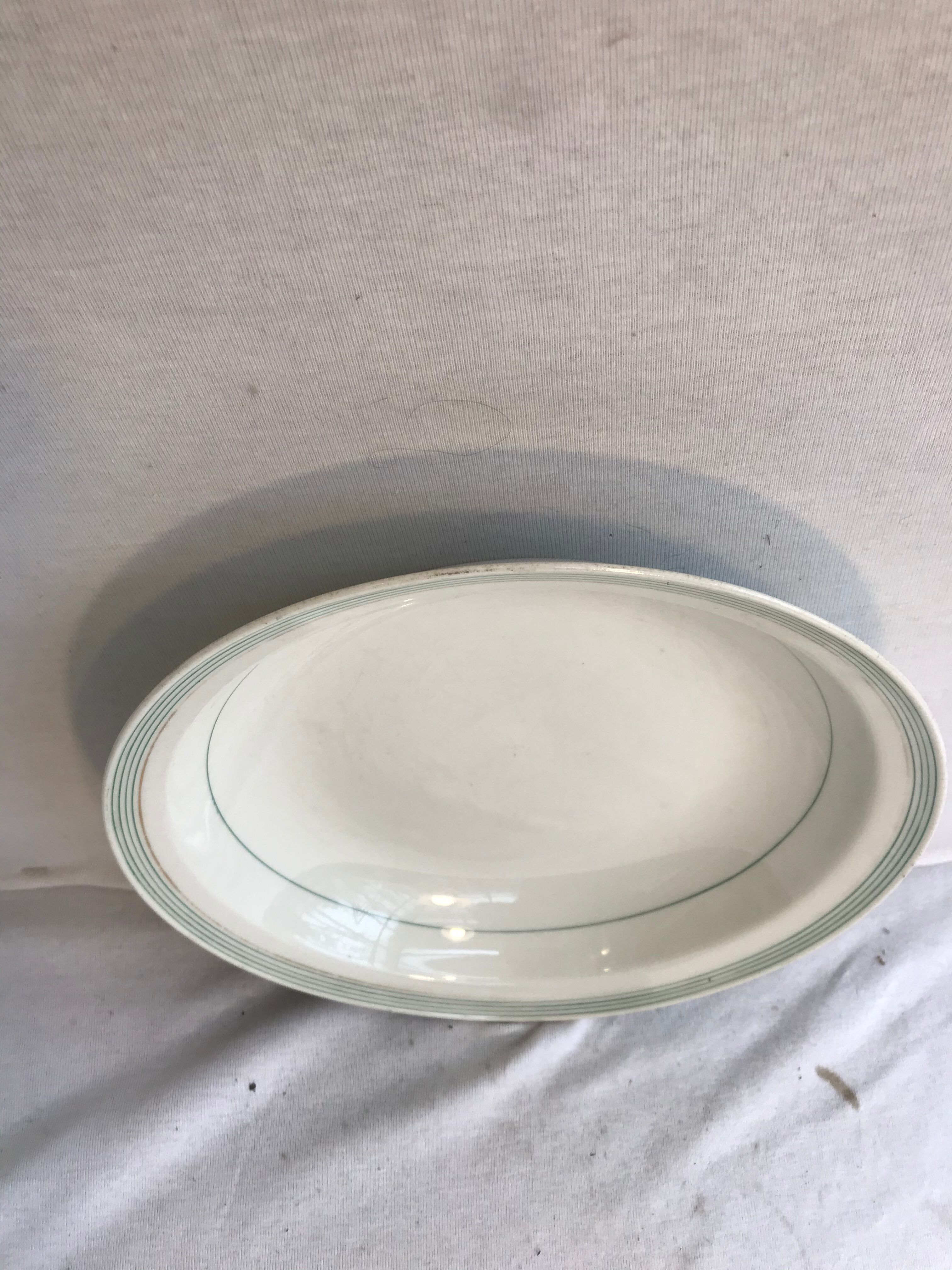 Old plate gs porcelain