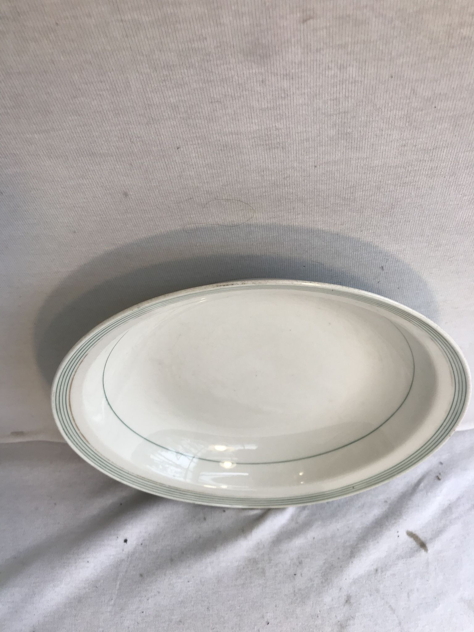 Old plate gs porcelain