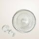 Fluted glass liqueur carafe