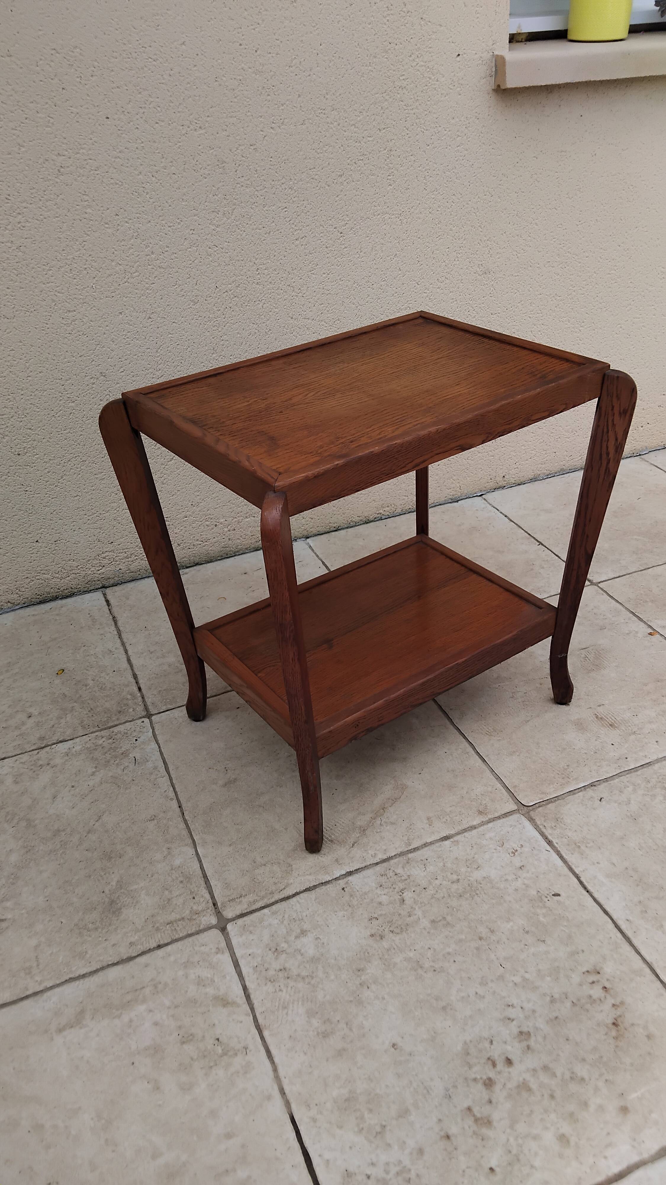 Vintage art deco side table