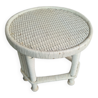 Rattan coffee table