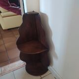Mahogany corner shelf circa 1900