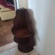 Mahogany corner shelf circa 1900