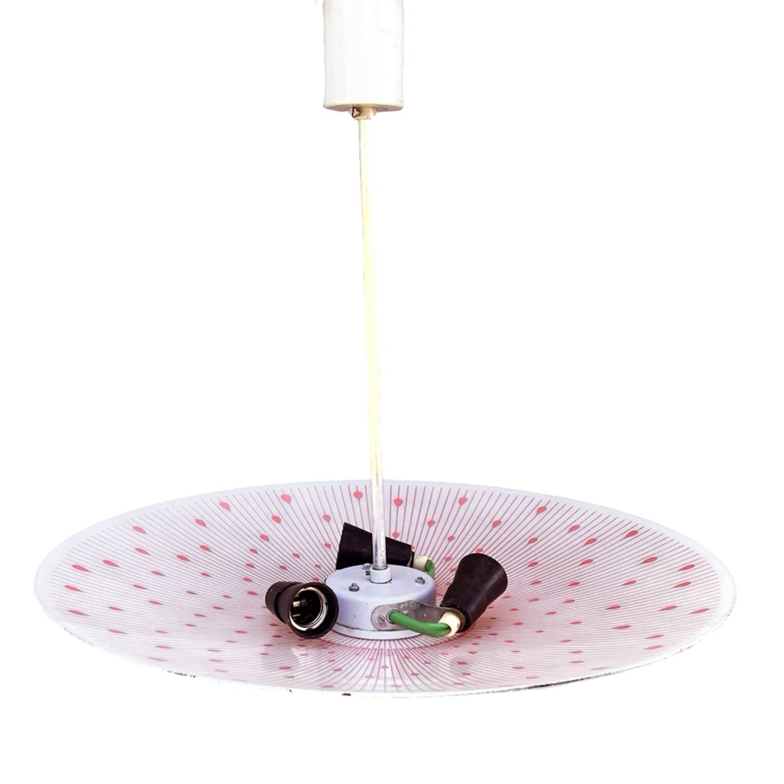 Napako umbrella ceiling lamp, Czechoslovakia, 1960s/1970s