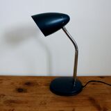Vintage dark blue desk lamp year 80