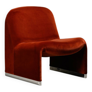Fauteuil Alky en velours - giancarlo piretti