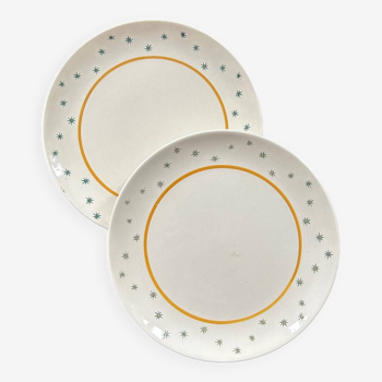 Duo d’assiettes Primefleur Gien