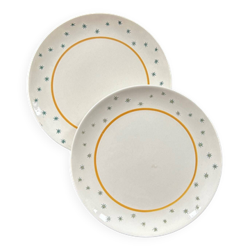 Duo d’assiettes Primefleur Gien