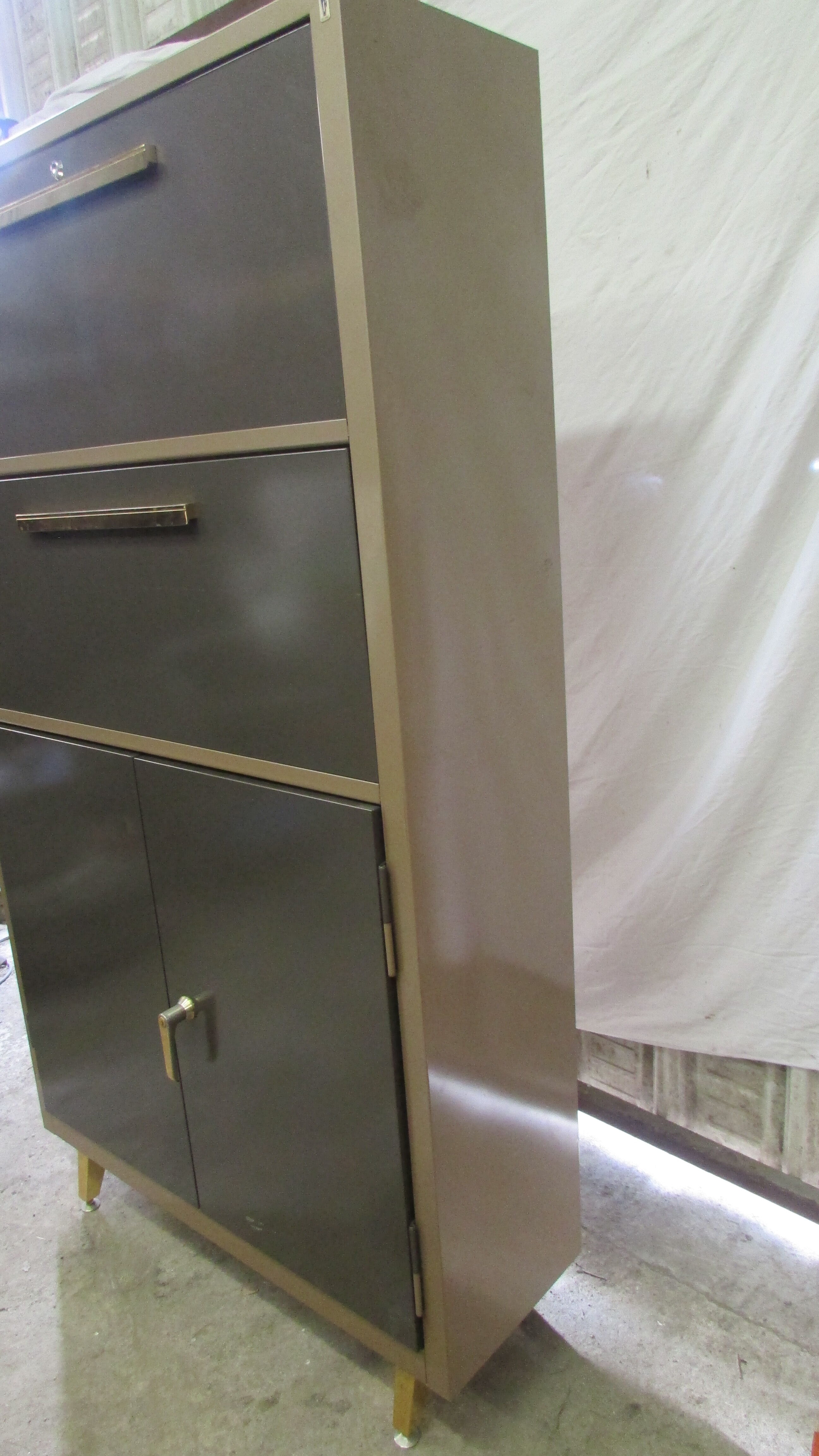 Atcho brand storage cabinet with flap