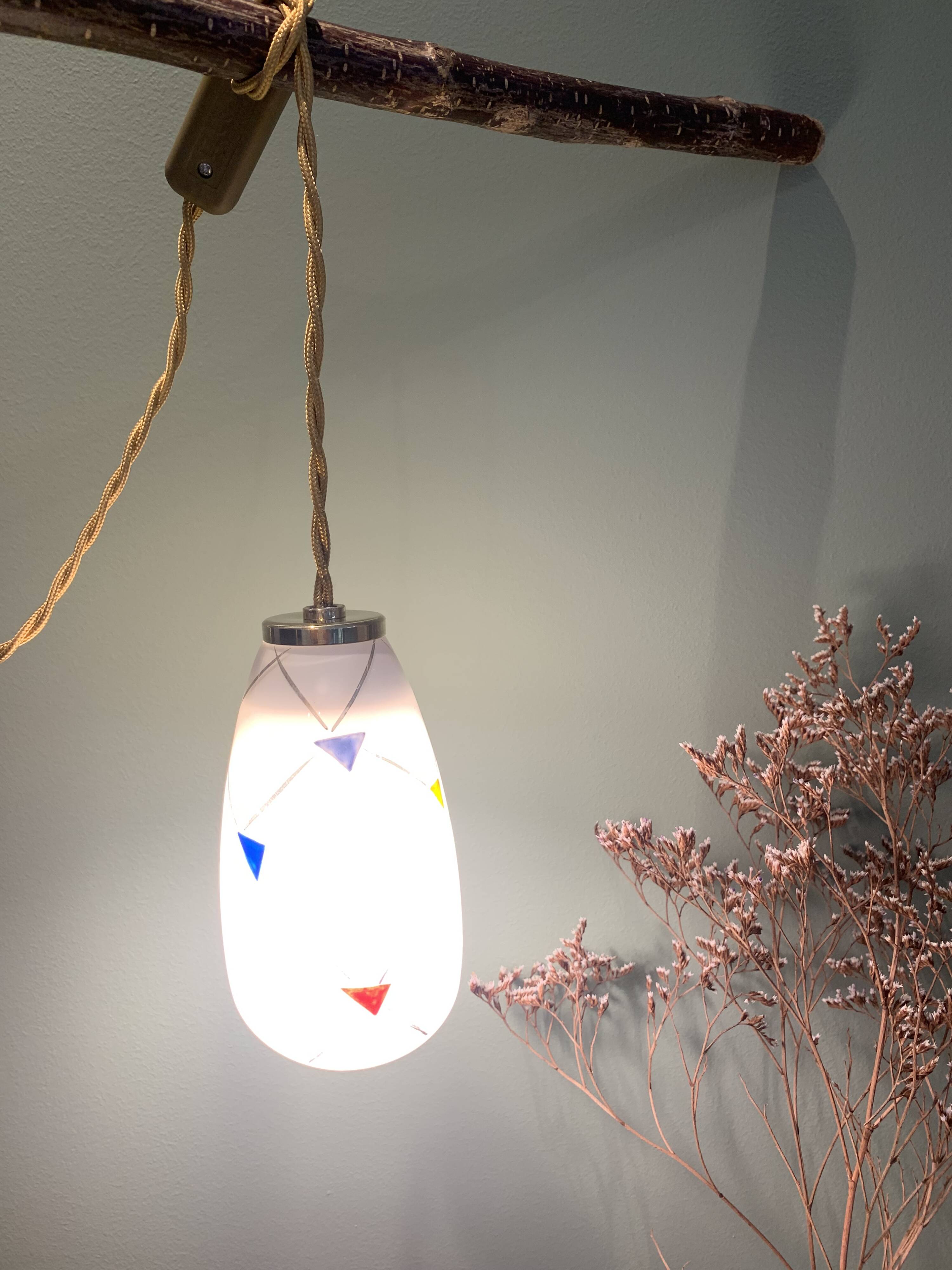 Vintage portable lamp