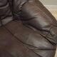 Leather swivel armchair, Danish design, 1960s, designer: H.W. Klein, manufacture: Bramin