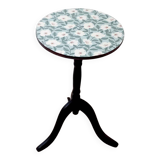 Vintage side table pedestal table