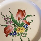 Earthenware plates luneville