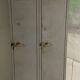 Industrial metal locker room