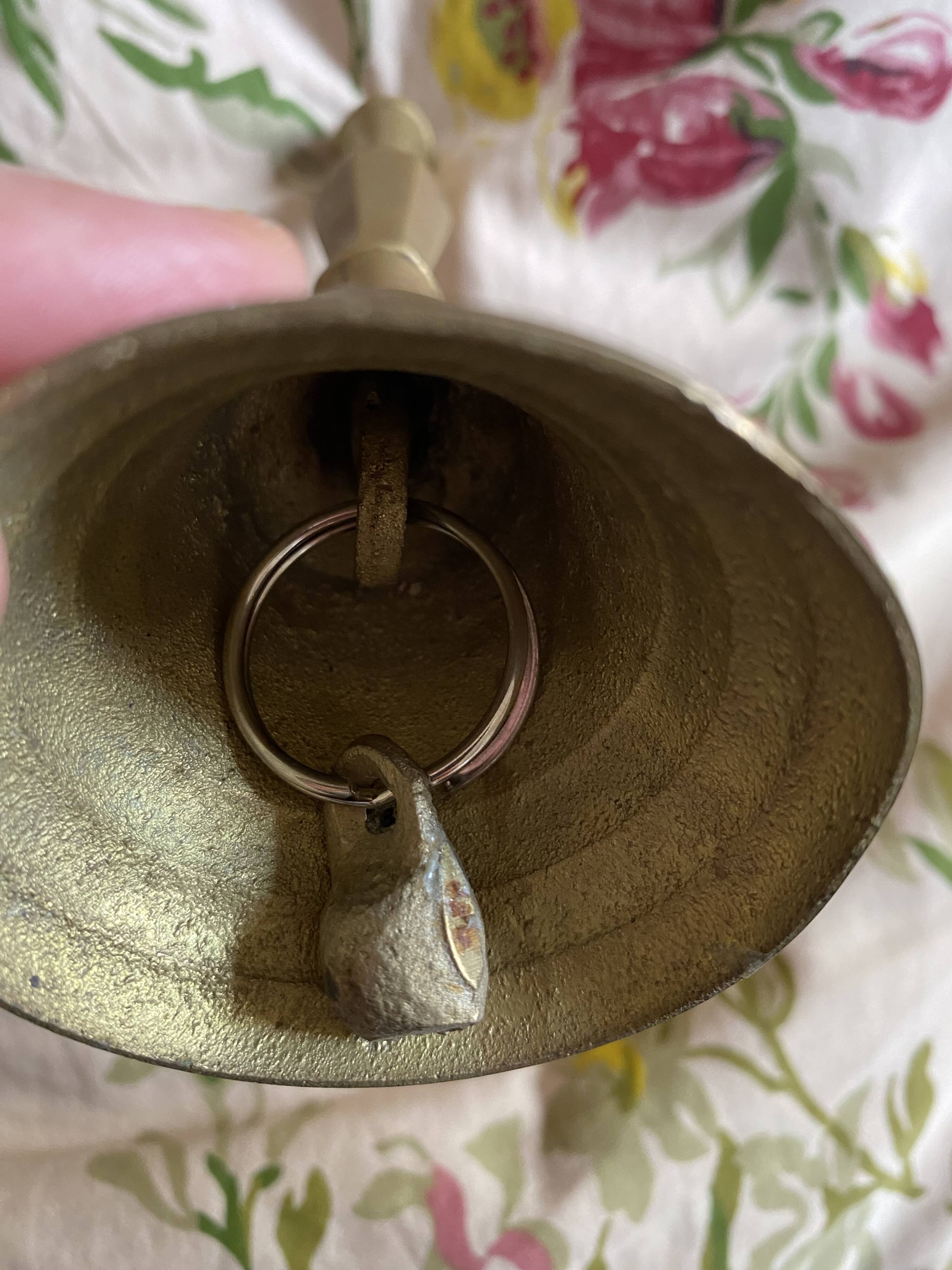 Brass table bell.