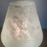 Murano scavo glass mushroom lamp